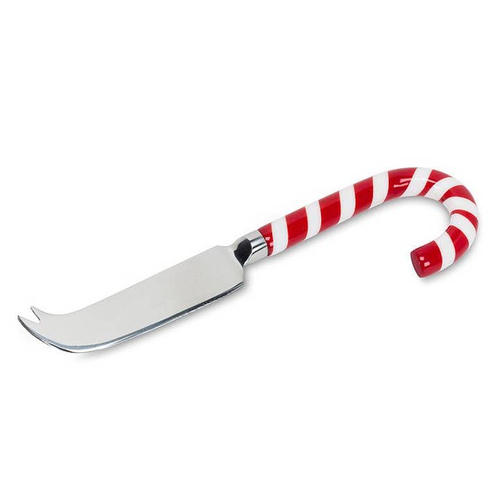 Abbott - Wholesale Cheese Spreader - Candy Cane Handle Cheese Knife-7.25"L - Clearance