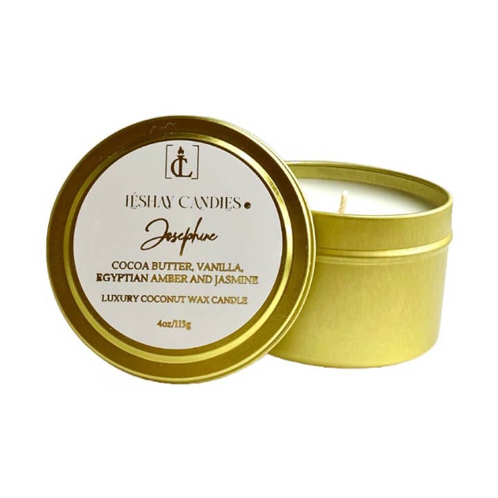 Leshay Candles, LLC - Wholesale Reiskaarsen - JOSEPHINE CHRISTIAN REISLUXEKAARS0