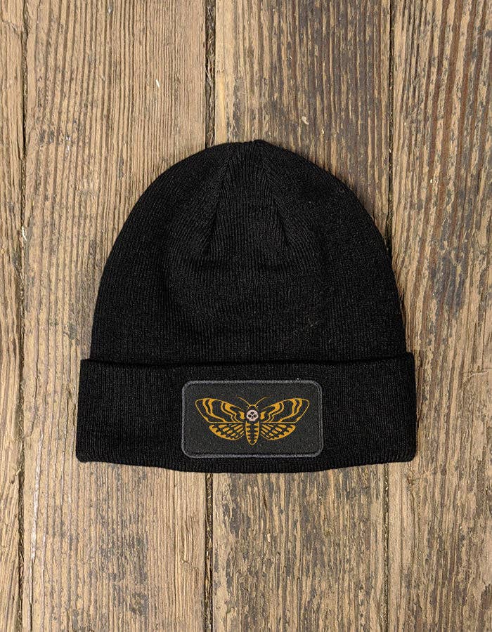 Half Hazard Press - Wholesale Beanie - Unisex - Death Moth Beanie