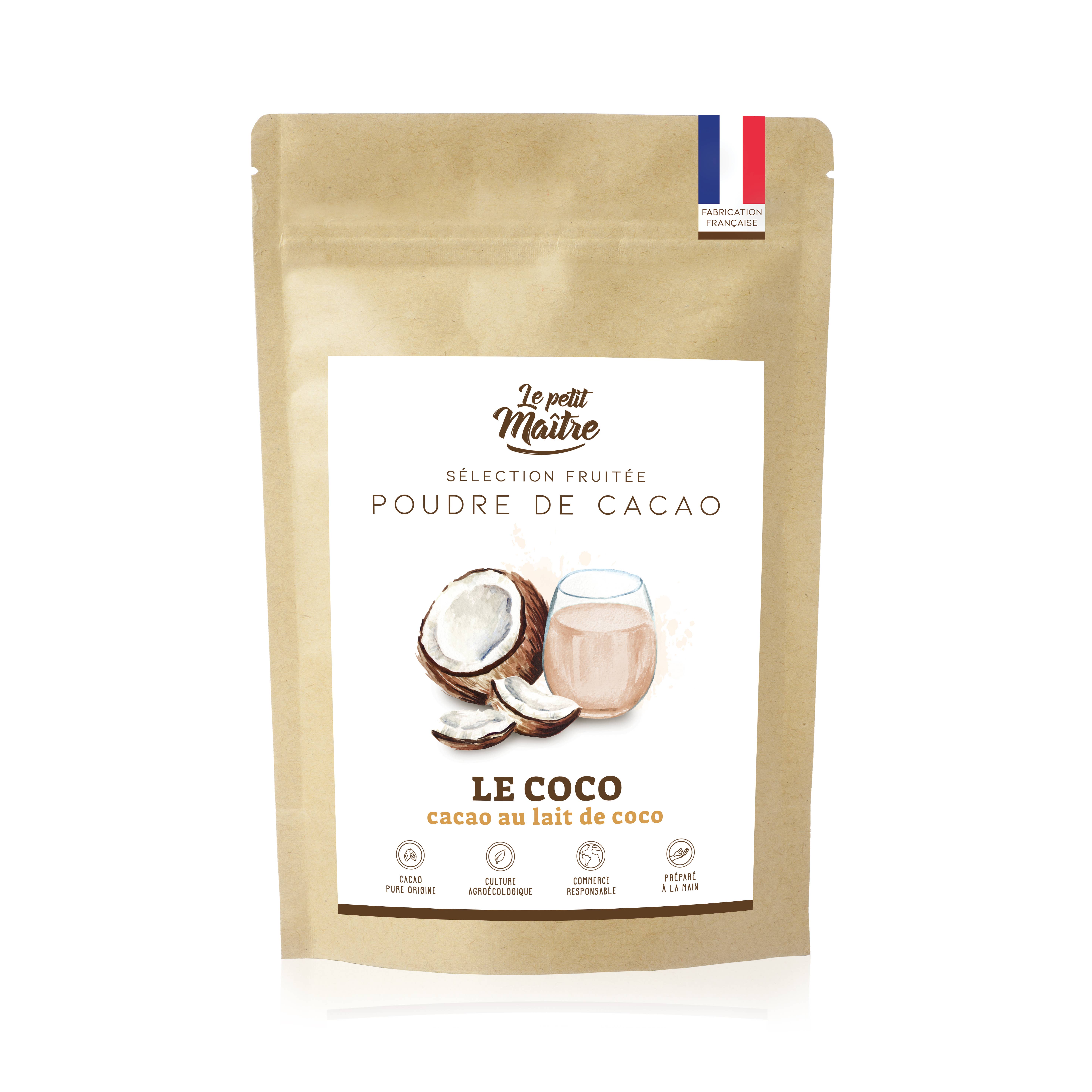 Le petit maître - Wholesale Hot Cocoa Mix/Kit - Cocoa powder and coconut milk