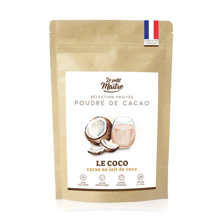 Cocoa powder and coconut milk for wholesale by Le petit maître
