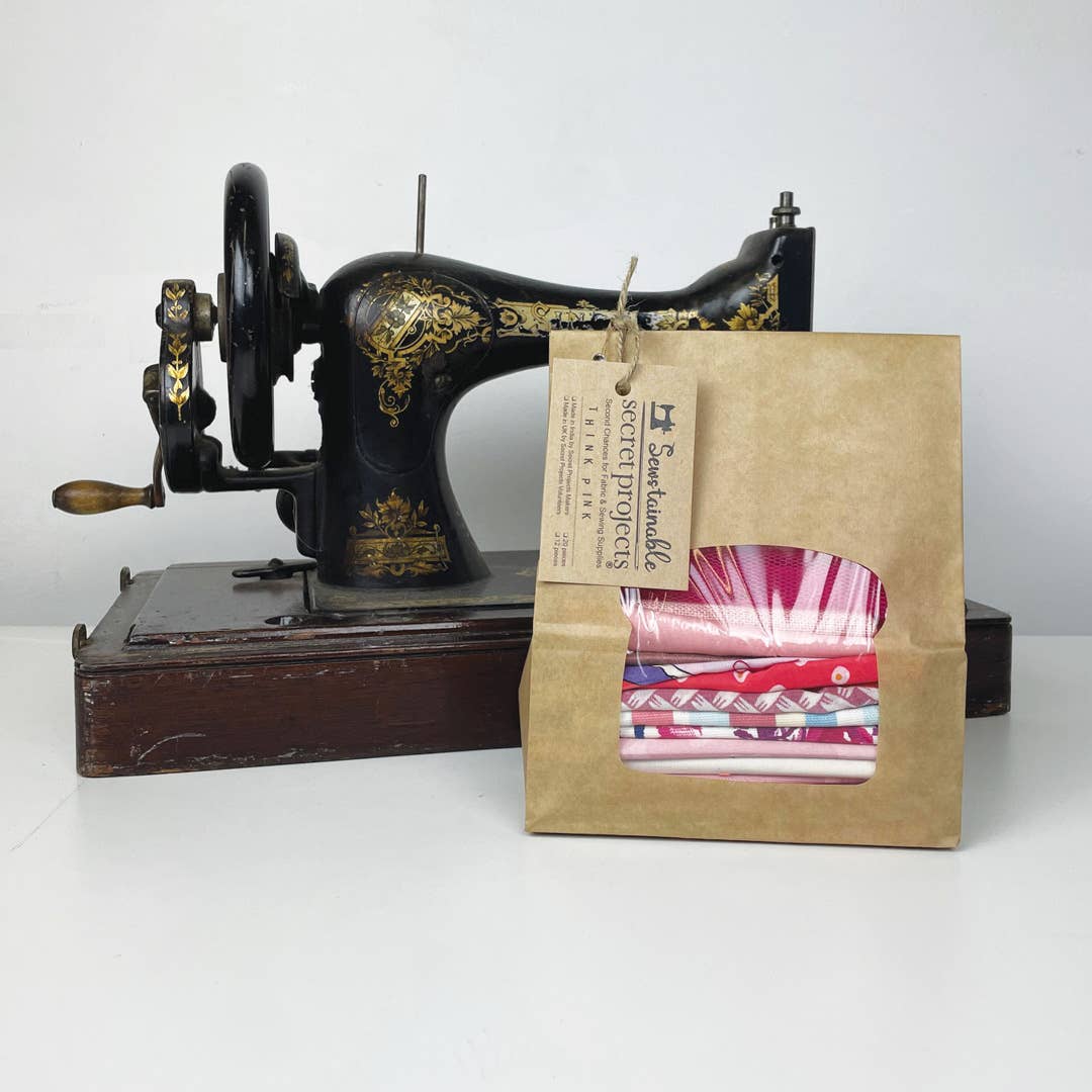 Secret Projects – Großhandel Bastelset – Scrapwiches – Stoffreste Packs nach Farbe0