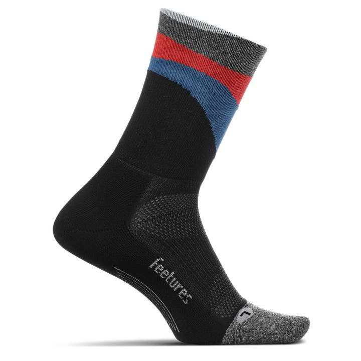 Elite Light Cushion Mini Crew Retrograde Nero per la vendita all'ingrosso da parte di Feetures