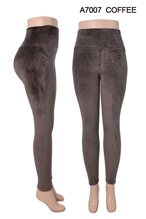 SSImport – wholesale Modeleggings – Dam – A7007 SAMMET LEGGINGS BLANDADE STORLEKAR 12ST 4