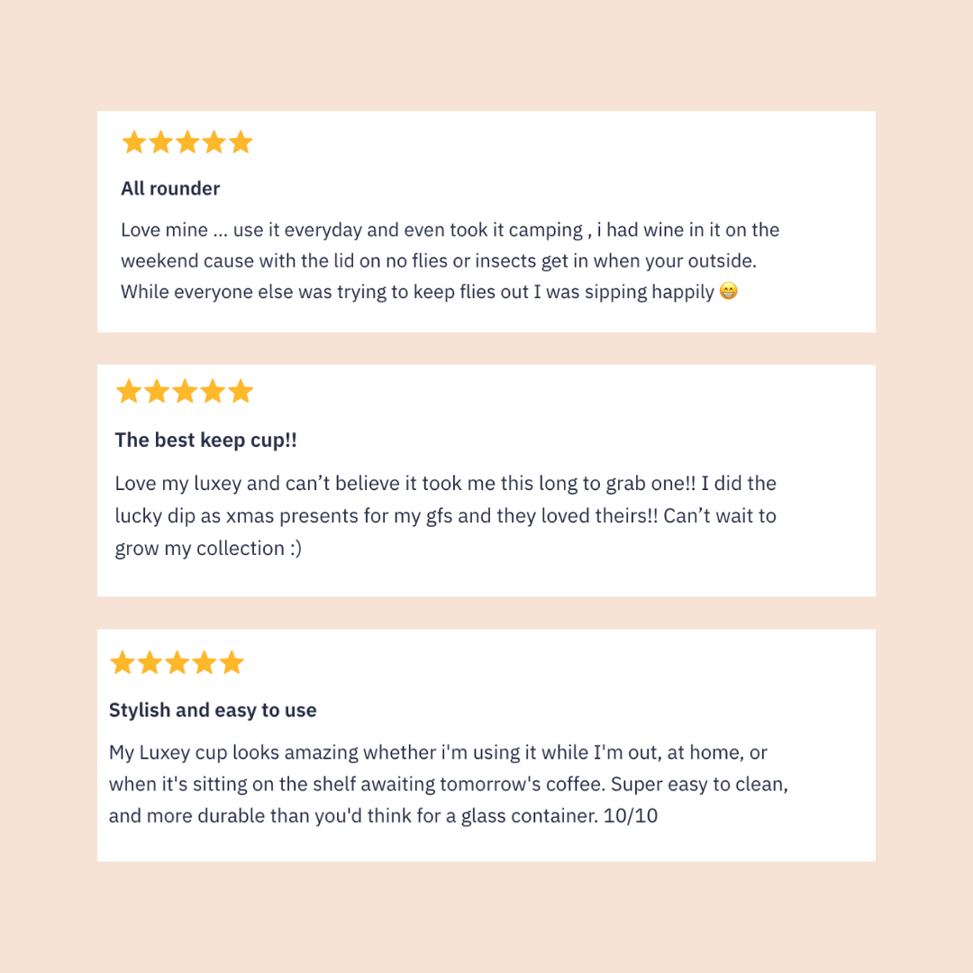 Luxey Cup - Wholesale Coffee/tea cup - BUTTER - Original Reusable Coffee Cup 12oz13