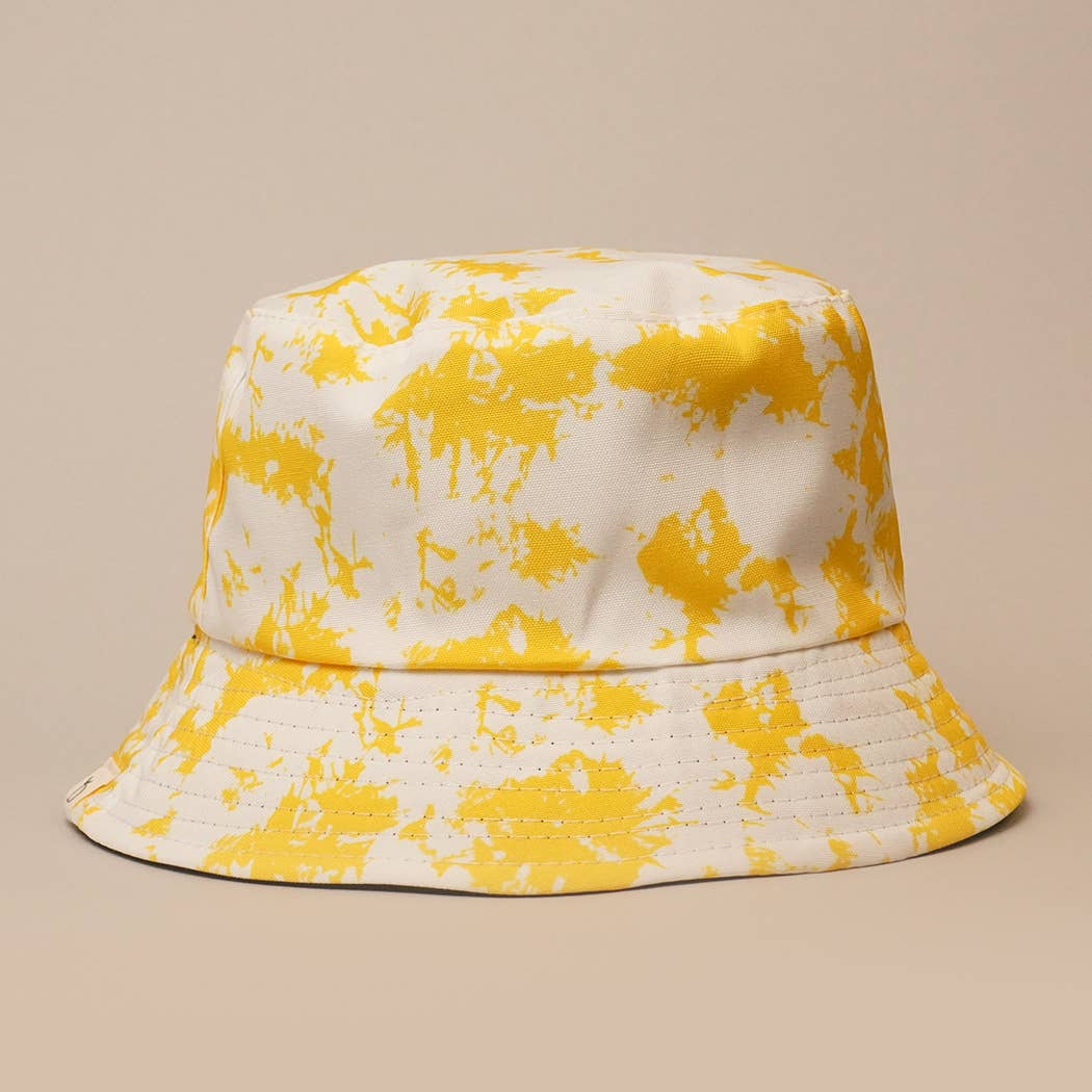 Fashion City - Wholesale Bucket Hat - Women's - Tie-Dye Pattern Reversible Bucket Hat1