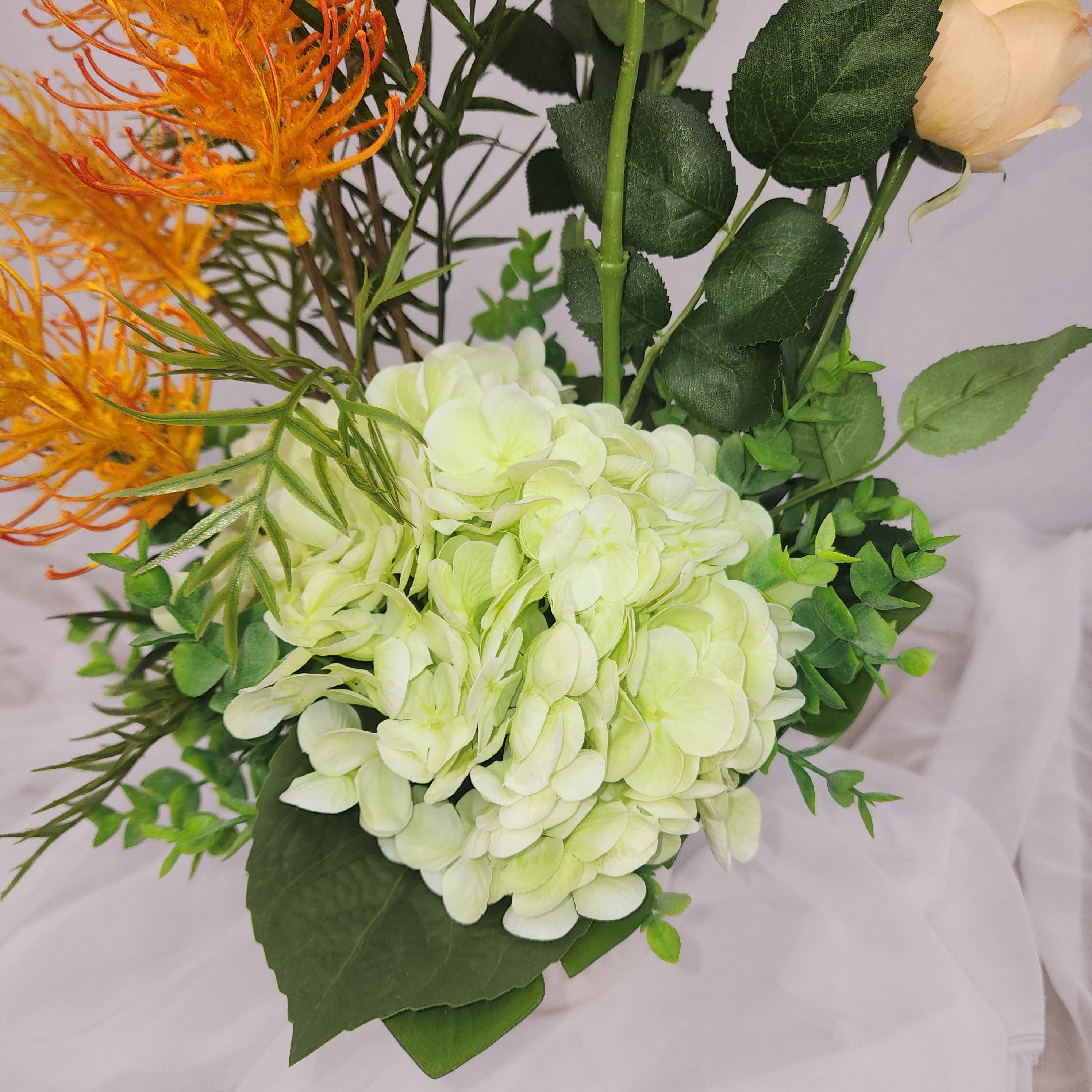 Realistic Artificial Flowers - Wholesale Artificial flowers - Golden Grevillea Tall Arrangement - Realistic Artificial Flowers3