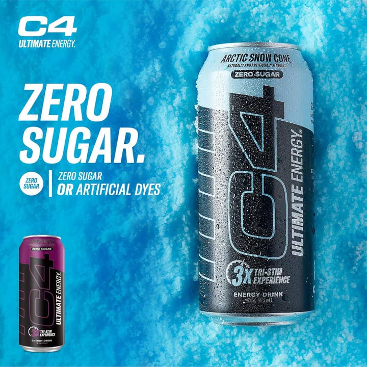 Oasis Snacks - Wholesale Sports/energy drink - C4 ULTIMATE Sugar-Free Energy Drink, 16oz11