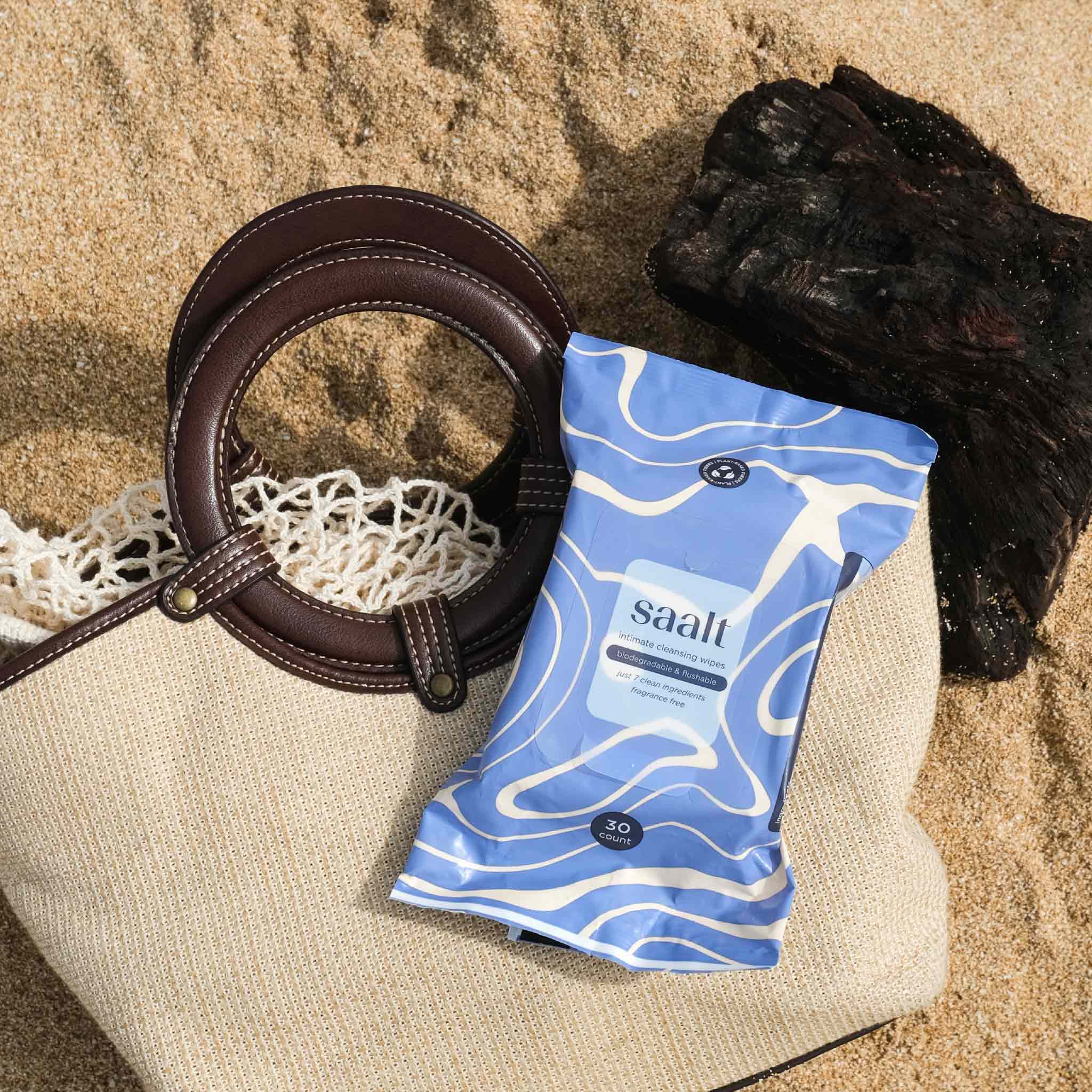 Saalt – wholesale Face & body wipes – Saalt Intimate Cleansing Wipes5