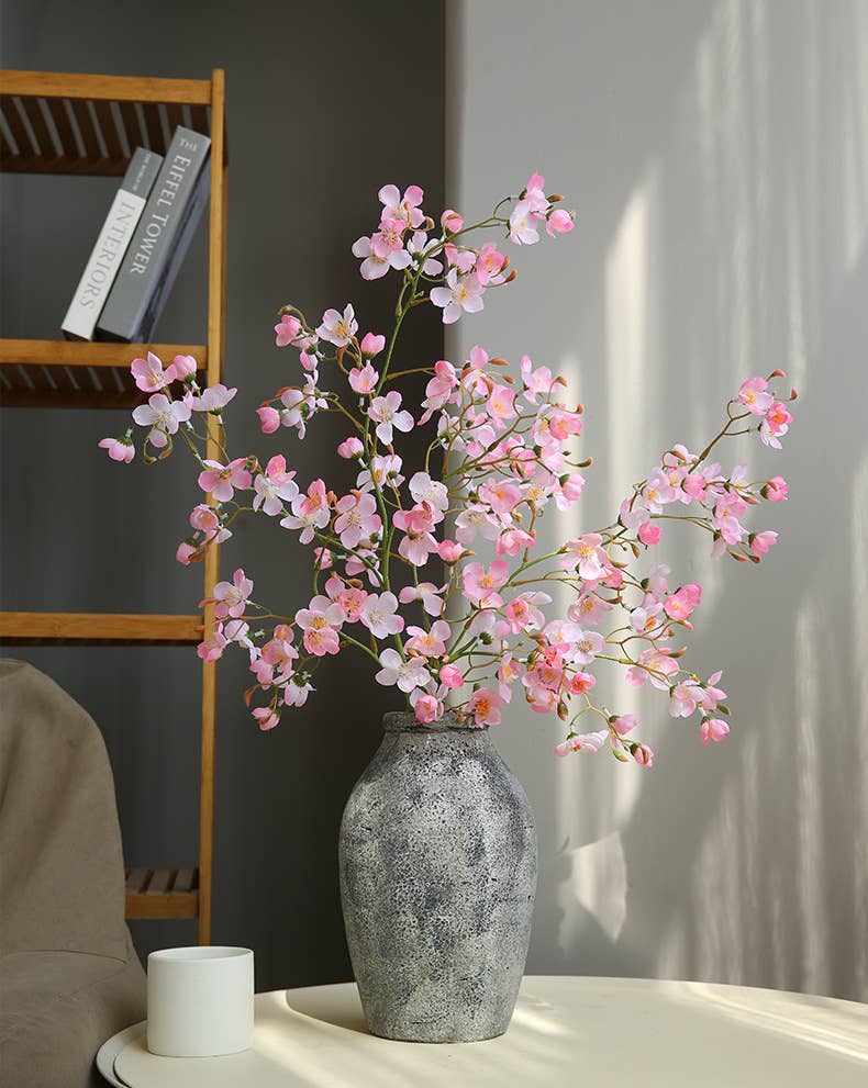 ACNITE(We cover U.S. import duties) - Wholesale Artificial Flowers - Artificial Cherry flower silk Plum Peach Blossom Linglan3