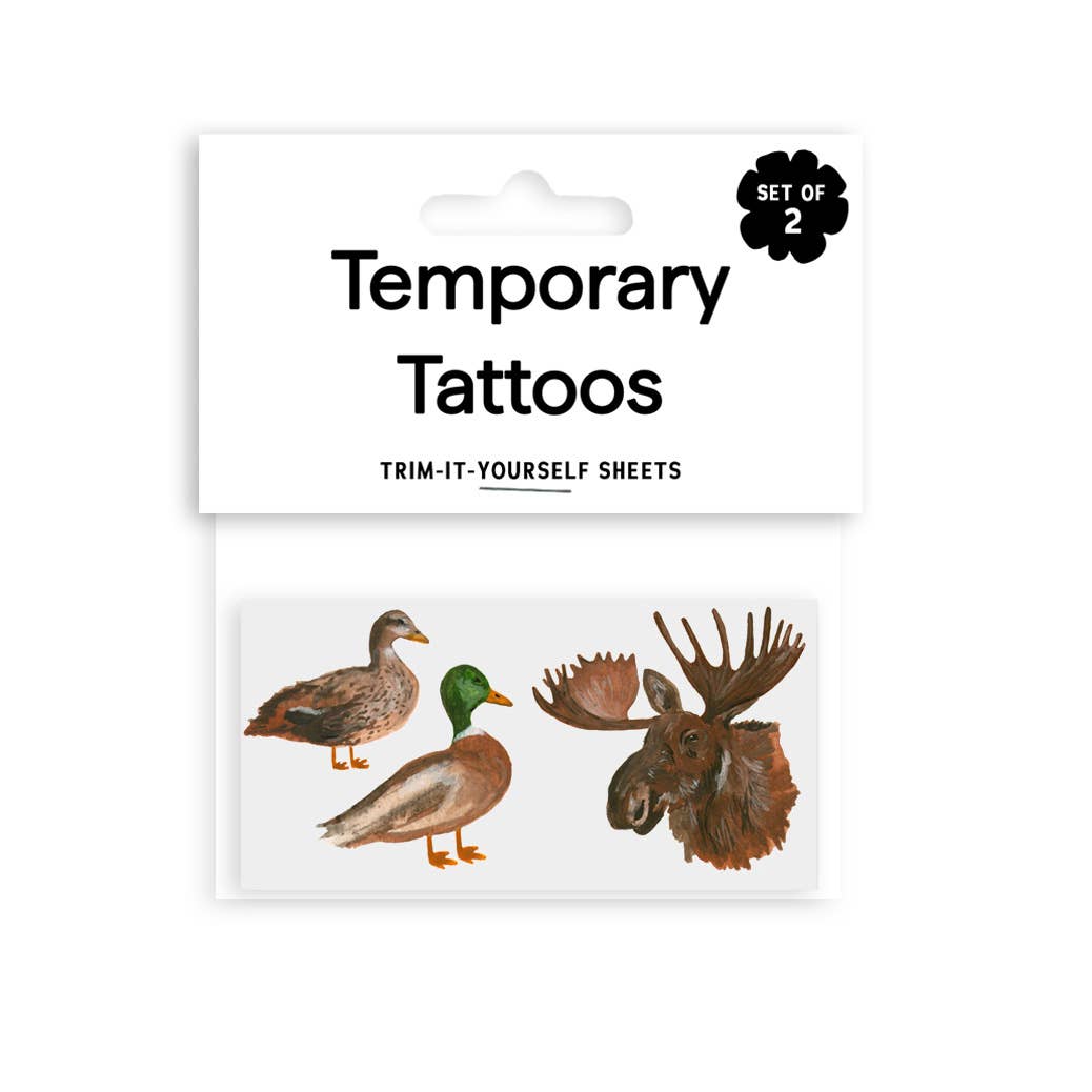 Saint Tattoos - Wholesale Temporary Tattoo - Kids - Little Outdoorsman Temporary Tattoos1