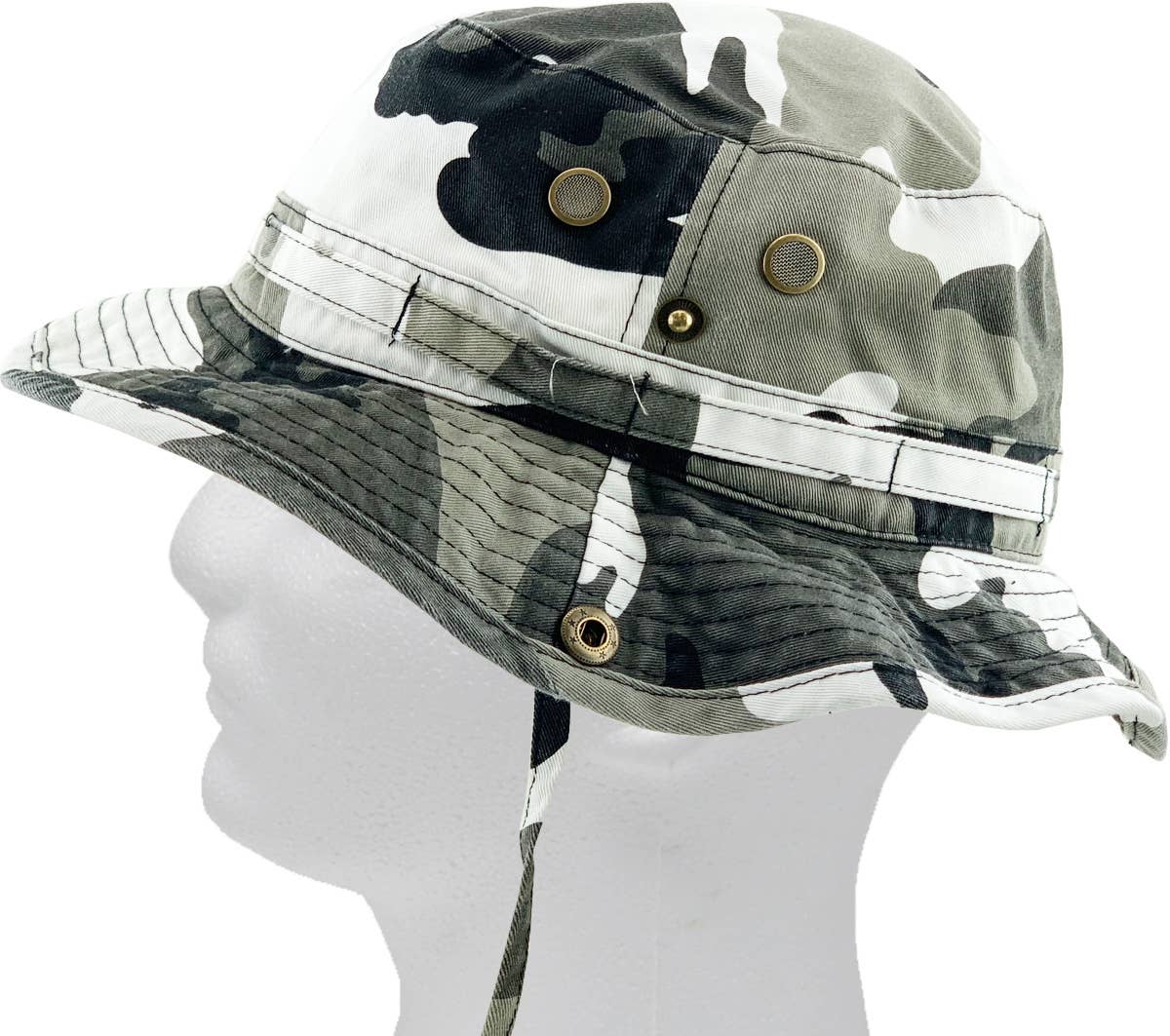 KBETHOS - Wholesale Bucket hat – Unisex - Solid Boonie Hat With String (Fitted)12