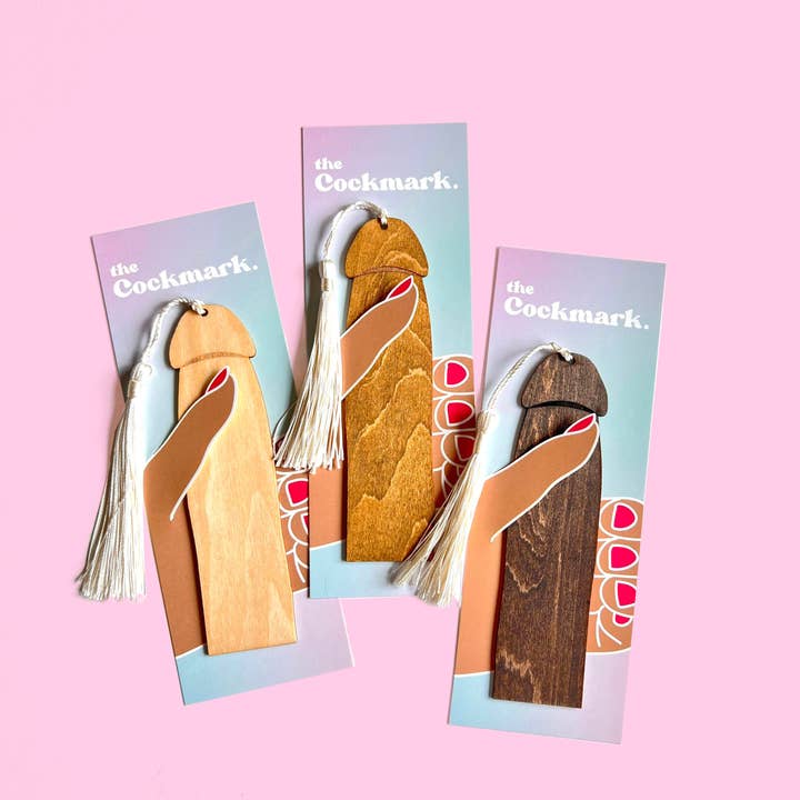 Cockmark - Wholesale Bookmark - Original Cockmarkâ„¢ Bookmark