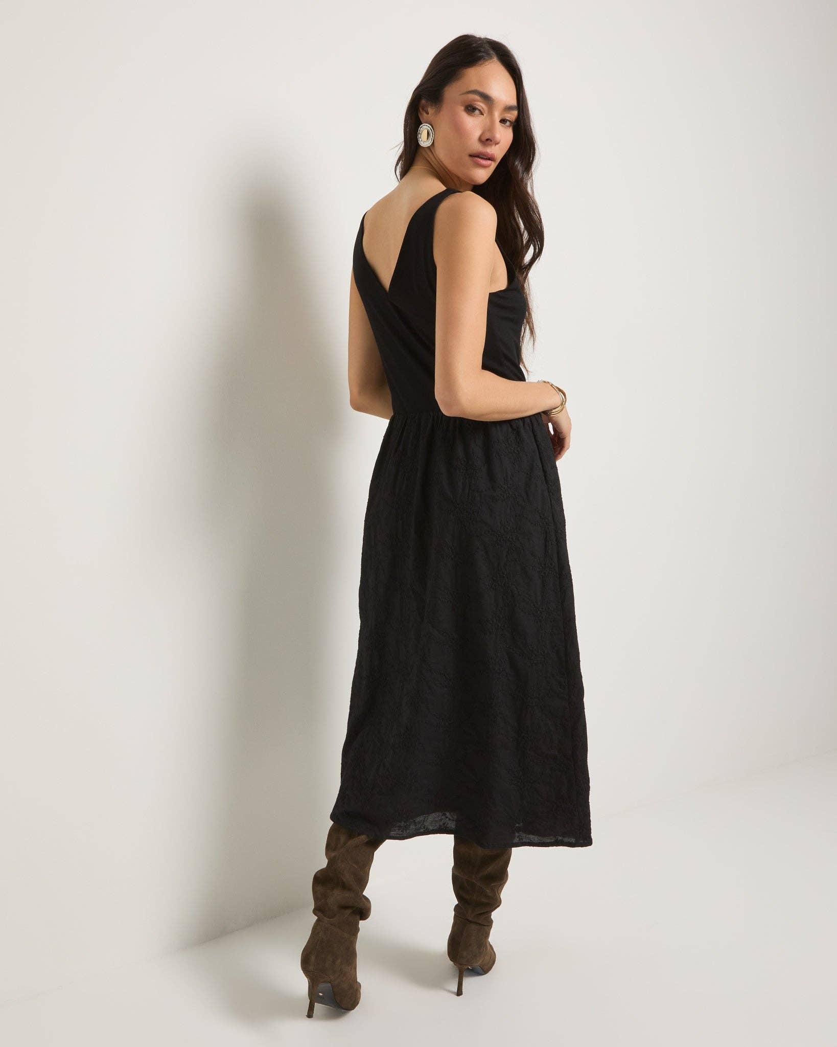 Washed Black Free Spirit Dress for wholesale on Faire2