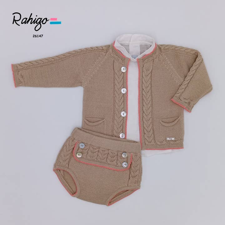 26147 CTO BARN JACKA TÄCKER OCH SKJORTA för wholesale av Rahigo Moda Infantil