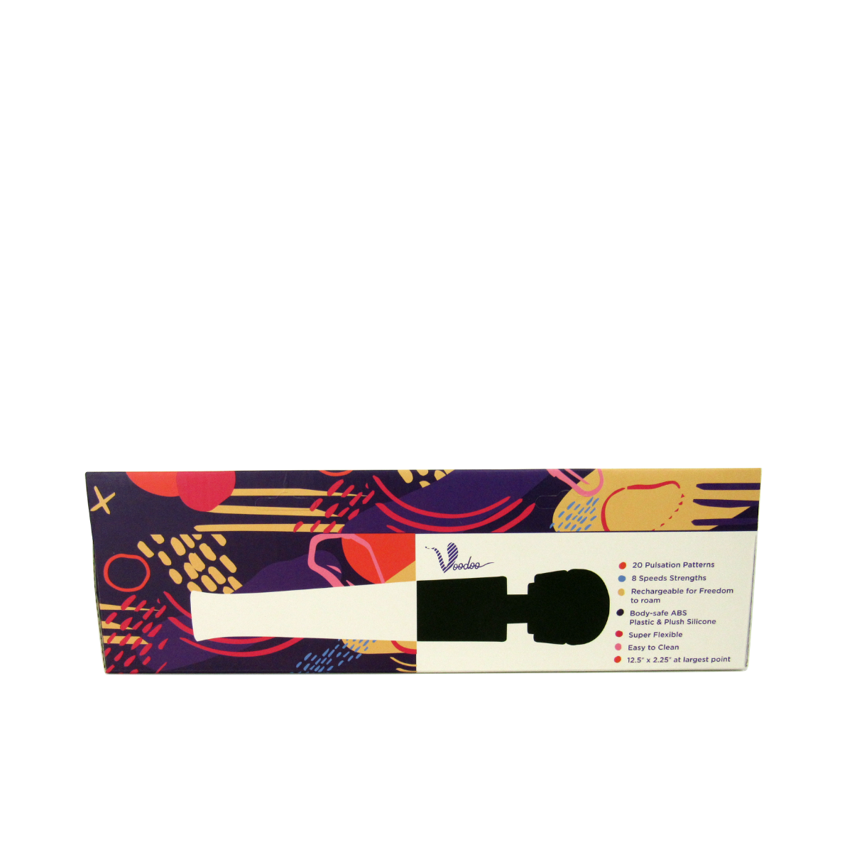 Voodoo - Vente Sex toys - Voodoo Power Wand sans fil | Masseur 28x2