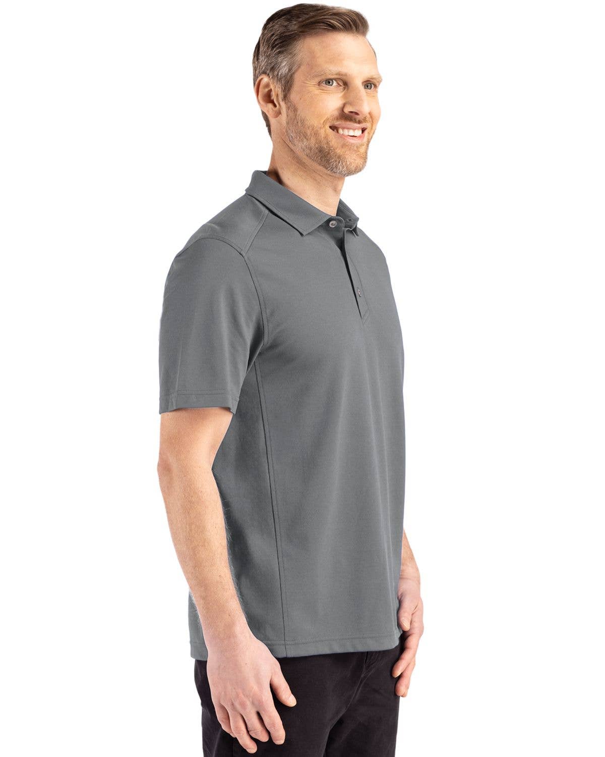 Cutter & Buck - Wholesale Polo - Men's - Cutter & Buck Advantage Refresh Mens Tri-Blend Pique Polo27