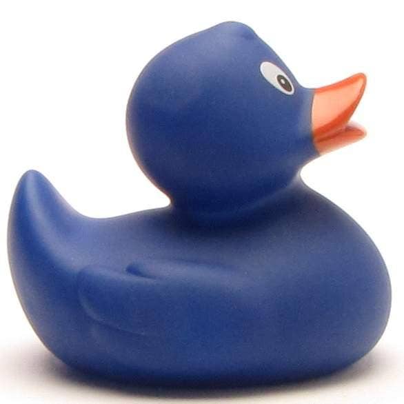 Duckshop - Wholesale Bath Toy - Baby - Rubber Duck Gertrud (blue) - rubber duck1