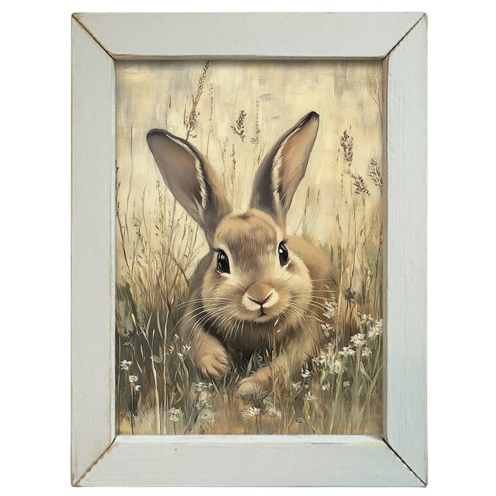 HMK701L Indlejret Kanin for engroshandel hos JanMichaels Art & Home