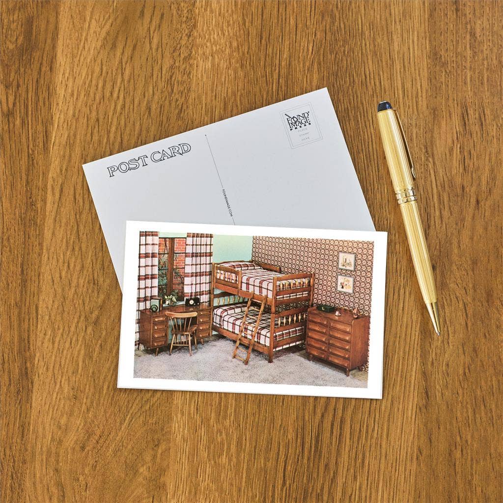 Found Image Press - Wholesale Postcard - Postcard BF-23 Bunk Beds with Children's Furniture1