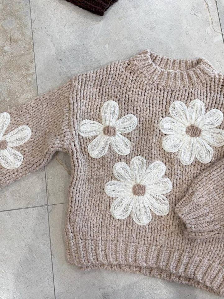 JERSEY DE PUNTO GRUESO CON DETALLES para venta al por mayor de SWEET MAGIC MODA Y COMPLEMENTOS