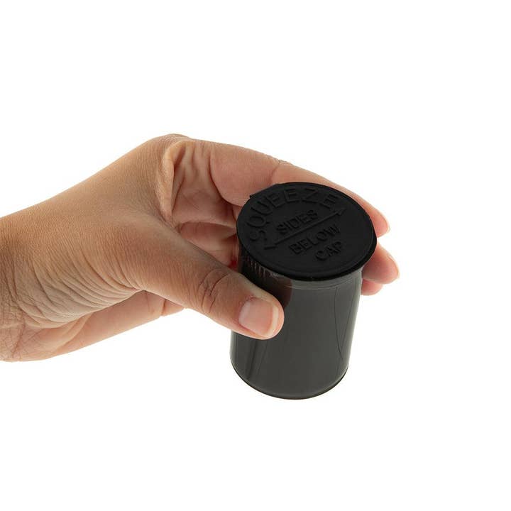 Cannatron - Wholesale Humidor/Cigar Accessory - 30 Dram Loud Lock Child Resistant Pop Top Vials - 160ct1