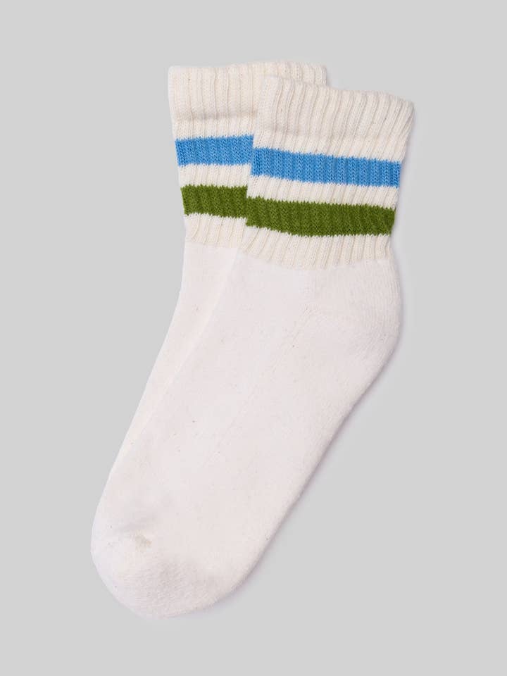 Retro Stripe Quarter Crew for engroshandel hos American Trench