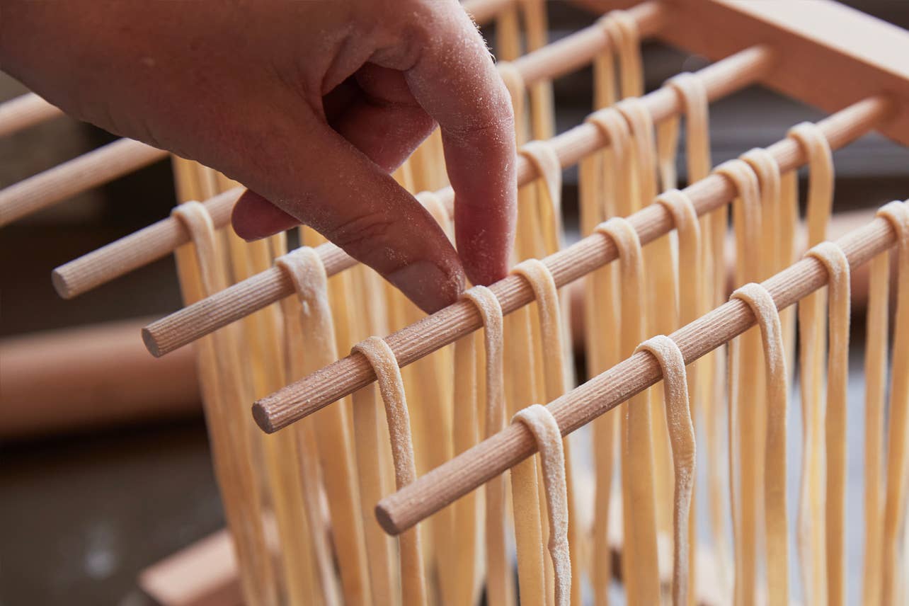 Verve Culture - Wholesale Drying Rack - Italian Beechwood Collapsible Pasta Drying Rack3