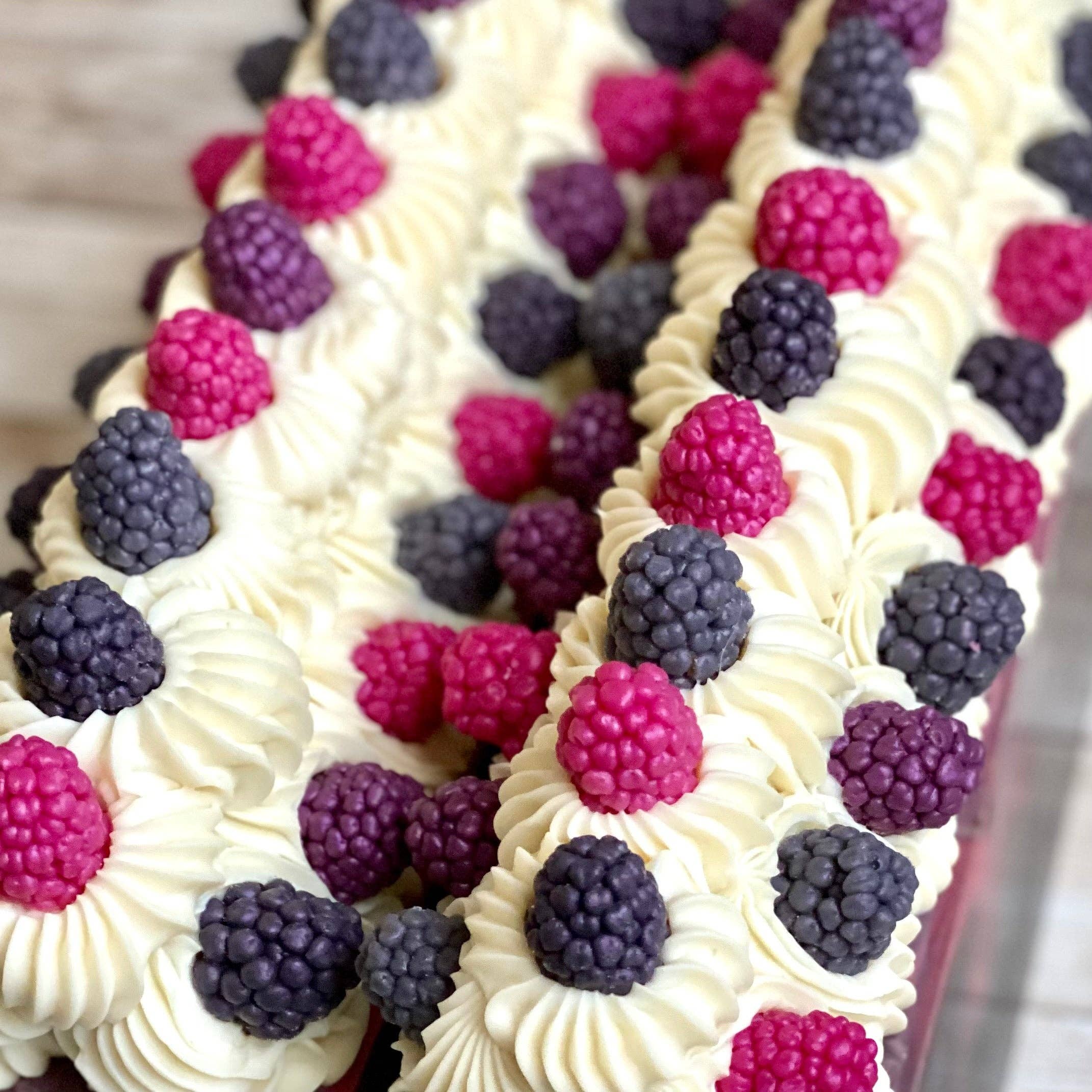 Harvest Soap Company - Wholesale Bar Soap - Berries & Cream Frosted Artisan Cold Process Soap1