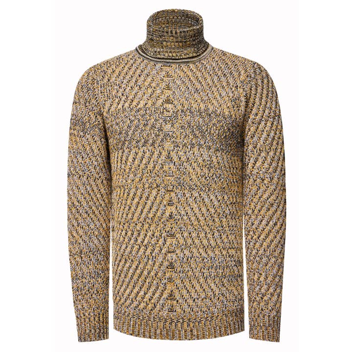 Heavy Chunky Knit Turtleneck Sweater 13439 for wholesale by Rusty Neal