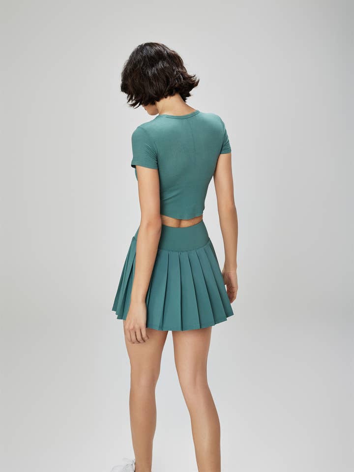 91thelabel - Wholesale Athletic Skirt - Women's - NEW Colors! Serena Classic Pleated Tennis Skirt