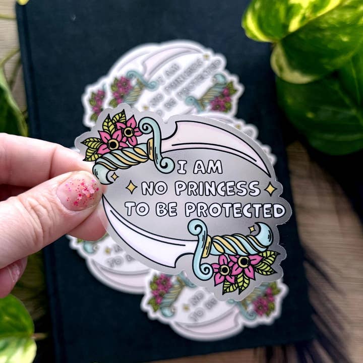 Autocolante de Vinil Serpente & As Asas da Noite Sem Princesa por atacado de EhrynSka