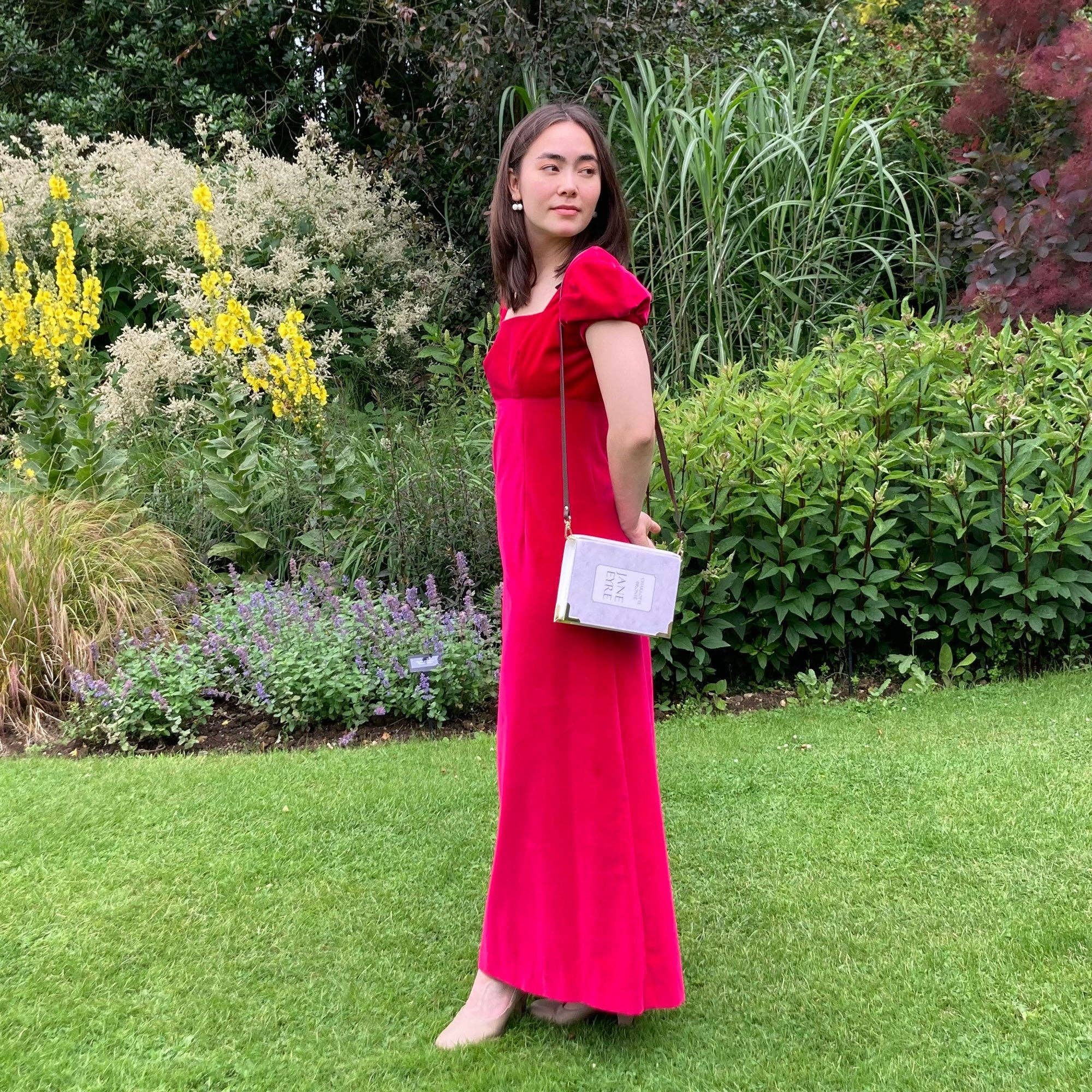 Well Read Company - Wholesale Crossbody Bag - Women's - Jane Eyre Lilac Book Handbag Crossbody Purse4