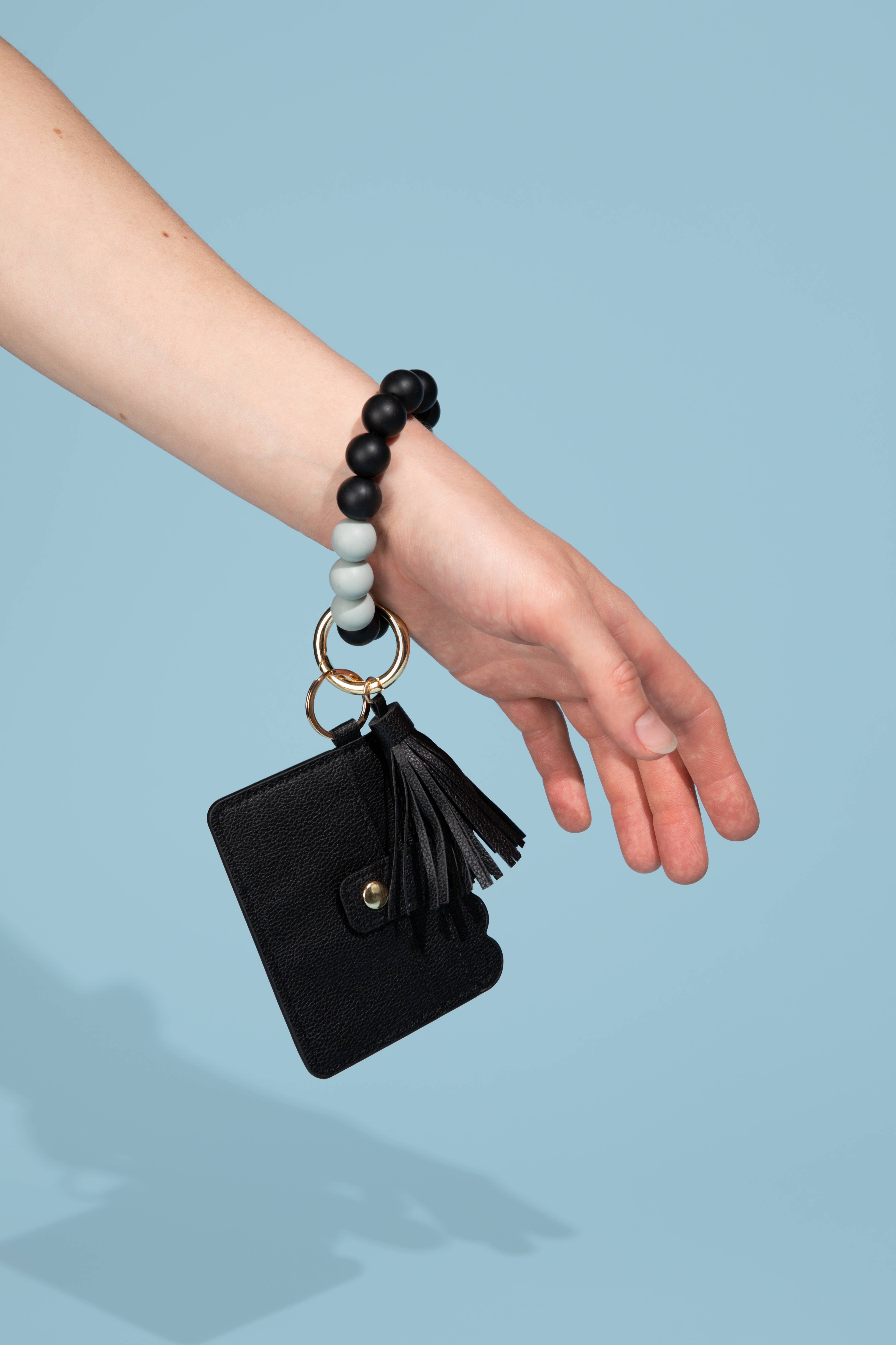 Sparkle Being - Vente Bracelets - Bracelet en silicone - Portefeuille, porte-clés, bracelet, porte-clés3