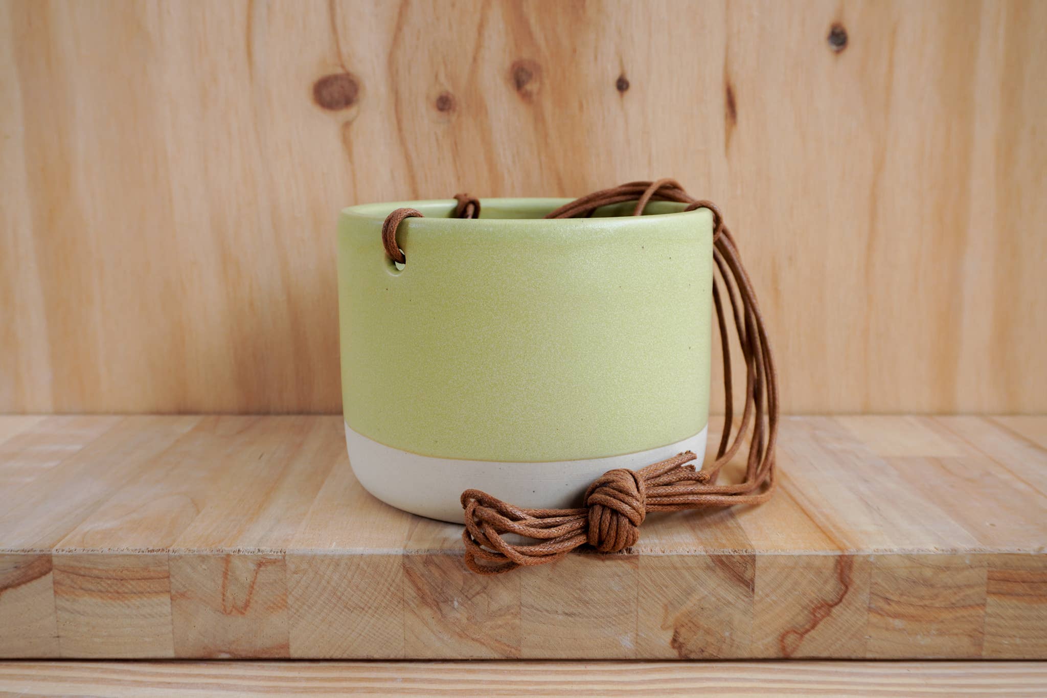 Shelby Page Ceramics - Wholesale Hanging Planter - Hanging Planter - Core Glazes13