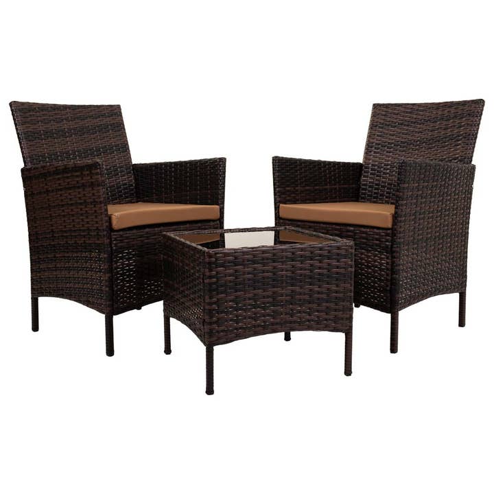 Creaciones Meng - Wholesale Patio Set - Set of table and 2 armchairs2
