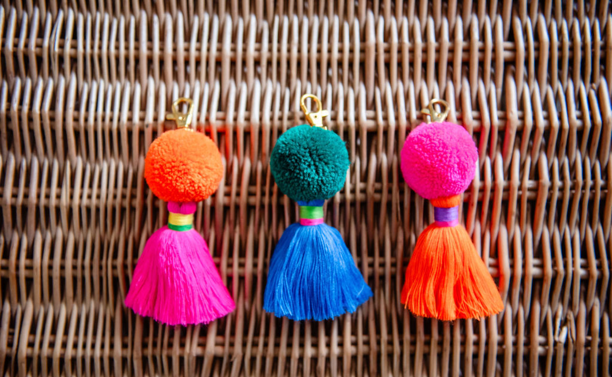 PomPom Galore - Venta al por mayor Accesorio para bolsos/monederos - Mujer - Charm de pompon y borla para bolso3