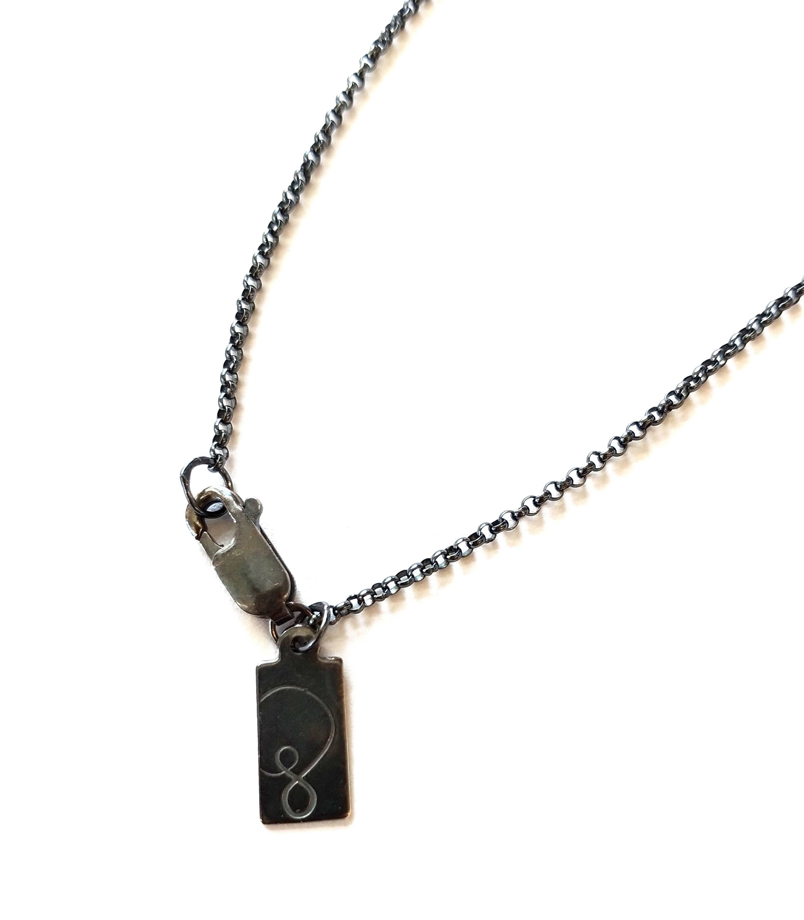 Symbology by Alice Scott - Wholesale Pendant/Charm Necklace - Yarrow and Pearlescent Lady Necklace2