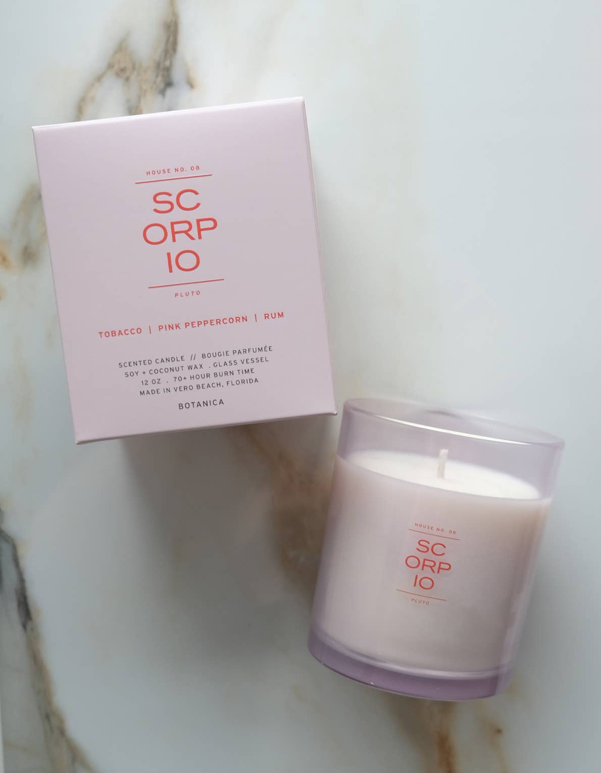 BOTANICA - Wholesale Jar/Filled Candle - Zodiac: Scorpio Candle | 12oz.2