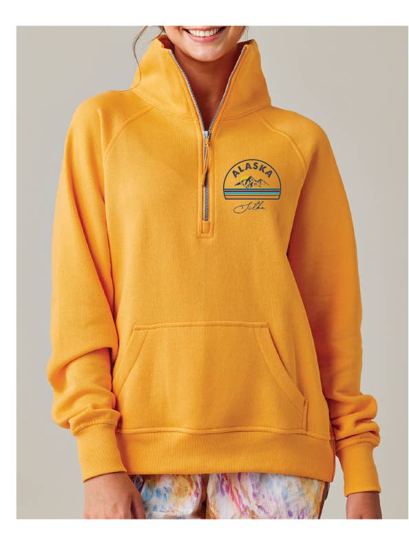 MT Brand Apparel - Wholesale Hoodie - Women's - Mountain Close To You - Customizable - 1/2 Zip Pullover