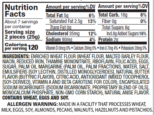 Delallo - Wholesale Cookie - Anise Pizzelle1