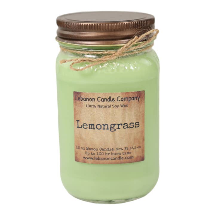 Lemongrass Candle for wholesale by Lebanon Candle Company