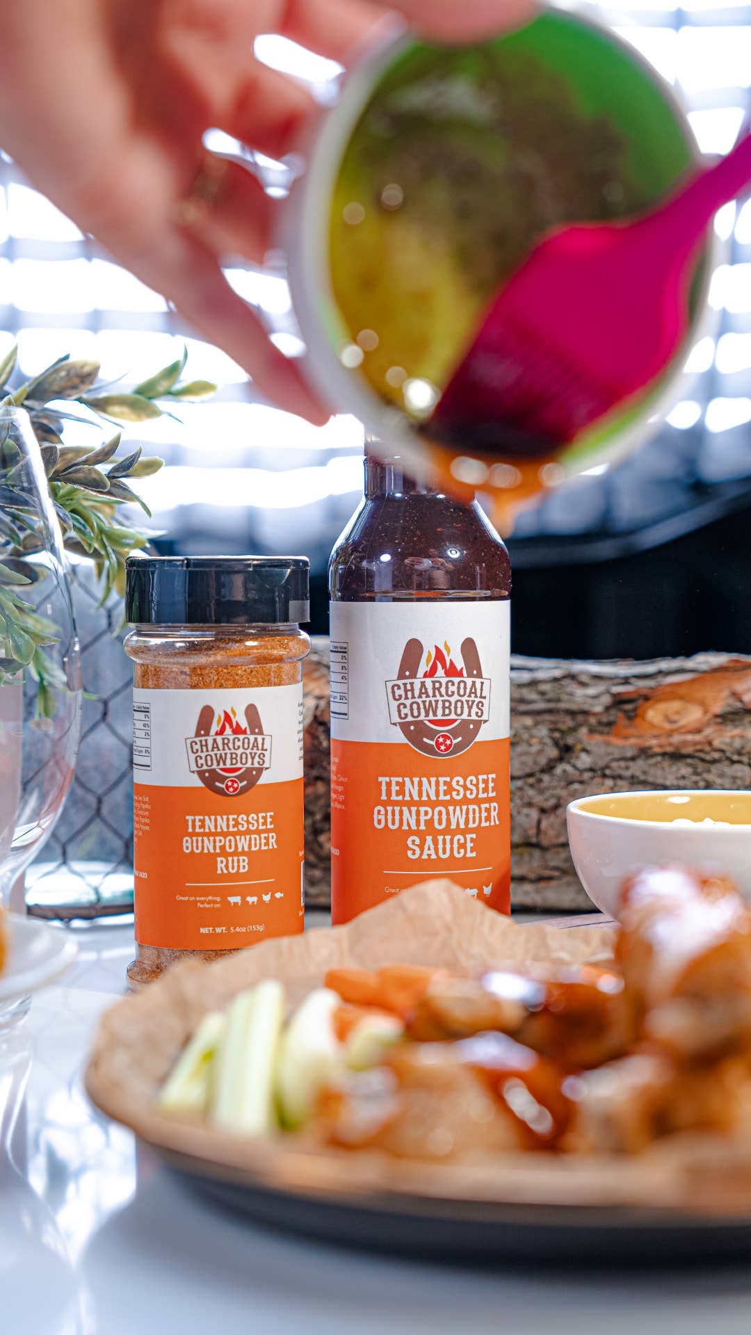 Charcoal Cowboys - Wholesale Rub - Tennessee Gunpowder Rub1