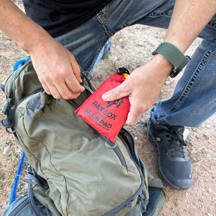 Kill 'N Pad - Field Quartering Ground Cover w/Stakes for wholesale by Rak•Adx Hunting Apparel