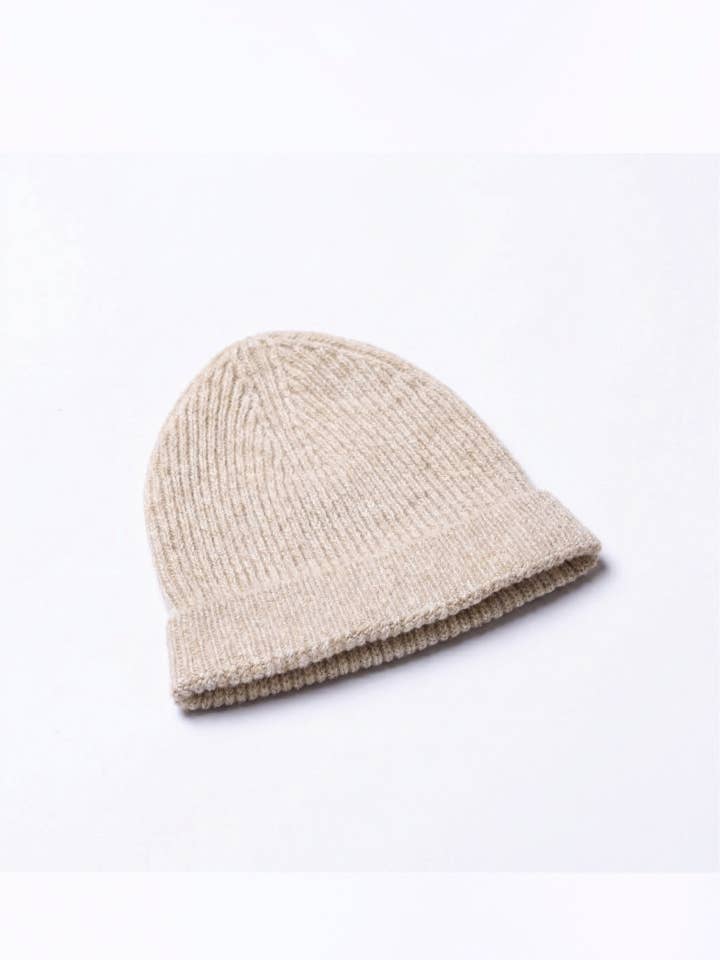 Beanie knitted in merino wool | BUNNY AND FRIENDS for wholesale by Wedoble: sustainable children's fashion