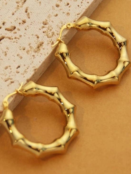 Aros de Oro Tahití para venta al por mayor de Lily London Jewellery