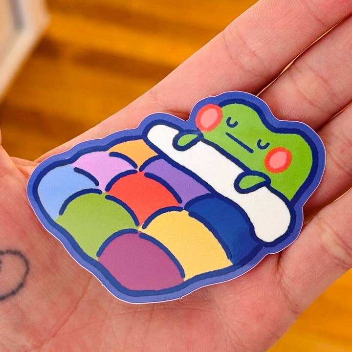 shhh frog is asleep!!!! for wholesale by Stay Okay Studio