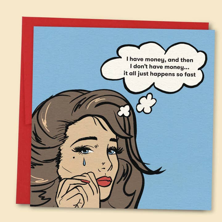 I Have Money And Then I Don't Have Money Card - Wholesale for wholesale by Papernest