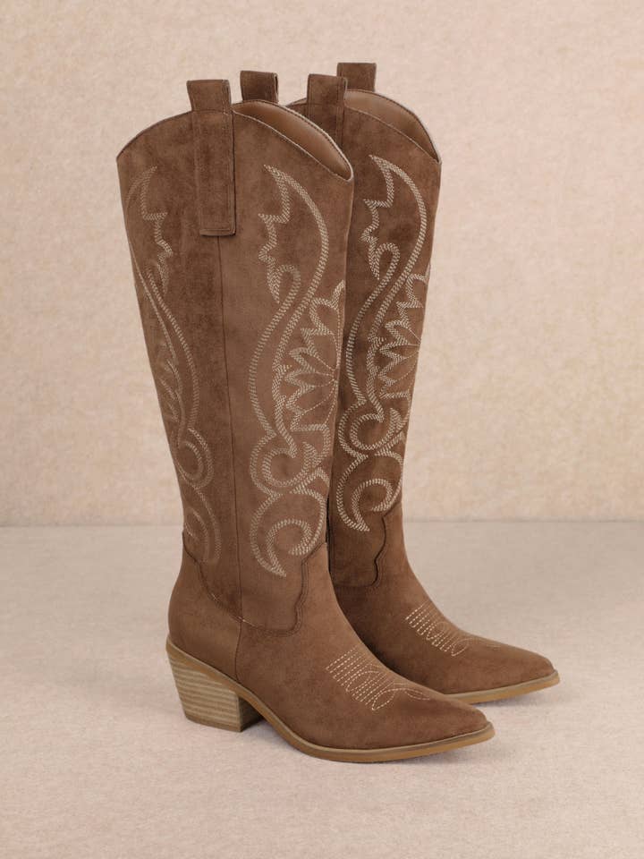 CCOCCI - Wholesale Cowboy boots – Women’s - GIADA CLASSIC EMBROIDERED POINTED-TOE WESTERN BOOT0