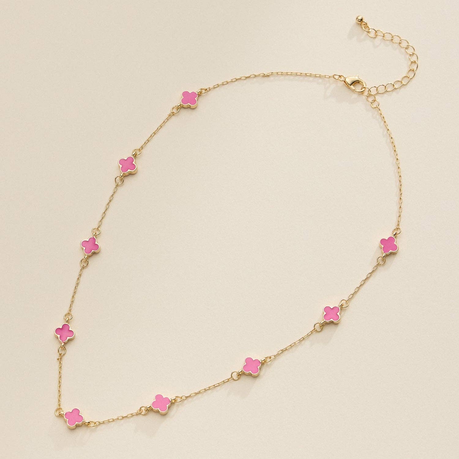 Lilla Haven - Wholesale Pendant/Charm Necklace - Gold Charm Necklace with Enamel Accents Elegant Minimalist Jewelry7